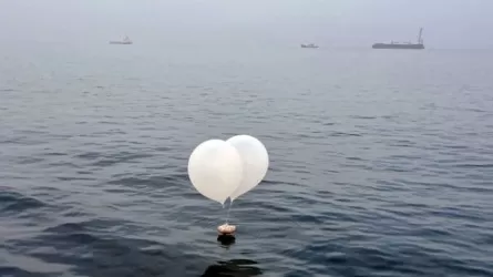 КНДР снова направила воздушные шары с мусором на территорию Южной Кореи