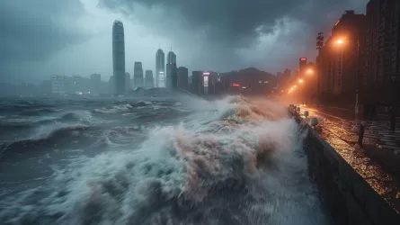 Тайфун "Гаеми" достиг материкового Китая