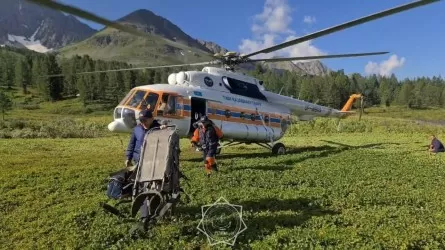 Туристка получила травму в ВКО и была эвакуирована на вертолете