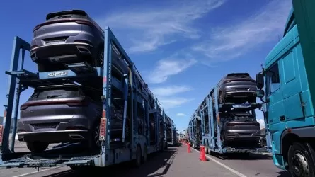 Автодорожный порт Хоргос за полгода экспортировал более 75 тыс. коммерческих автомобилей