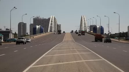 Ограничат движение по мосту "Арыс" в Астане