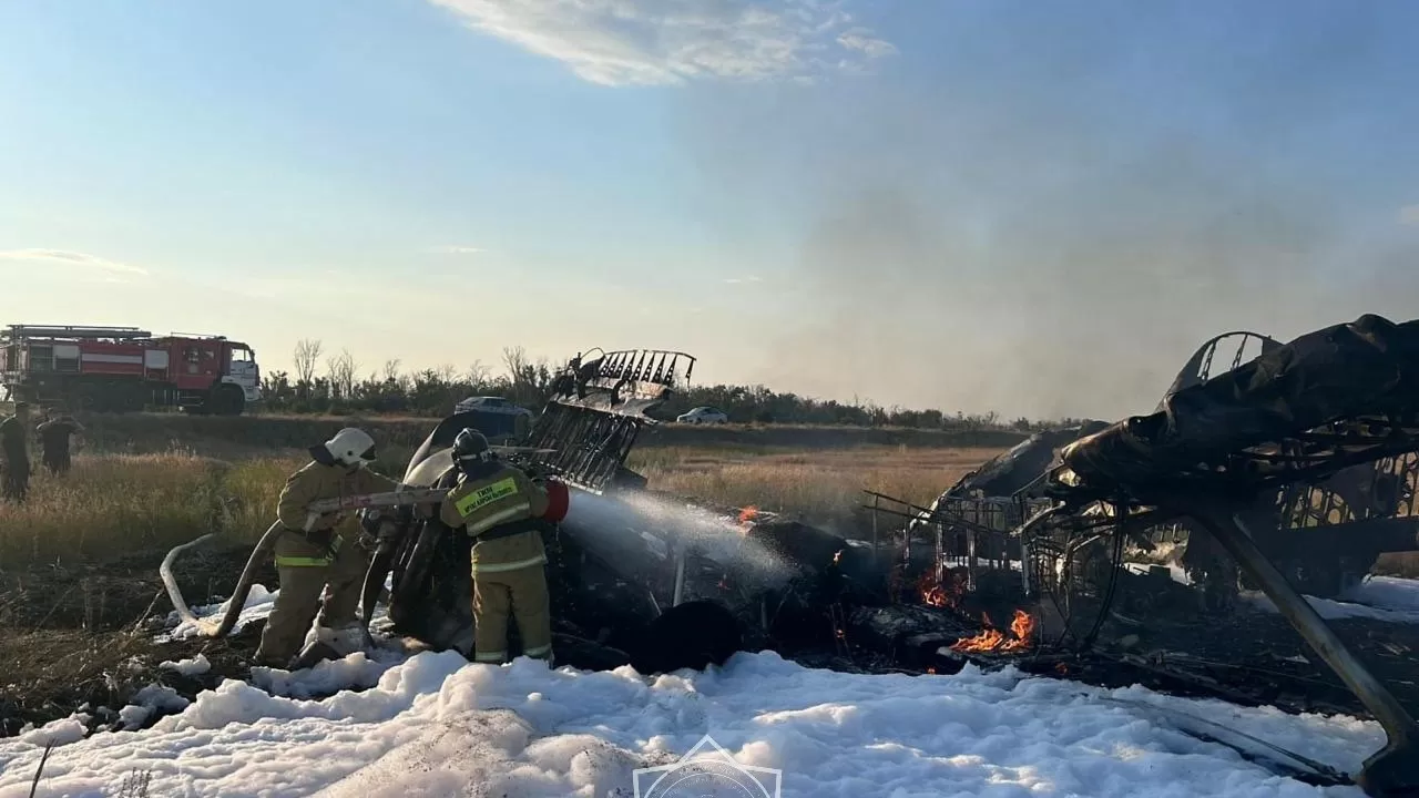 В Акмолинской области потерпел крушение кукурузник