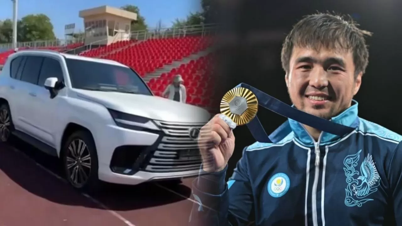 Олимпиада чемпионына су жаңа Lexus көлігі сыйға берілді