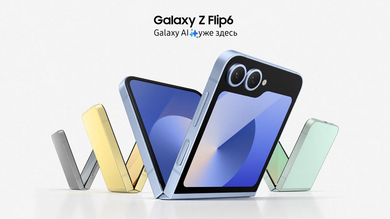 SAMSUNG открывает продажи на новые флагманы Galaxy Z Fold6 и Z Flip6