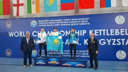 Казахстанский десантник стал чемпионом мира по гиревому спорту