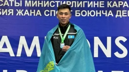 Серебряным призером чемпионата мира по гиревому спорту стал казахстанский спасатель 