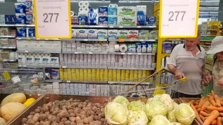 Сразу пять видов социальных продуктов подорожали в Актобе 