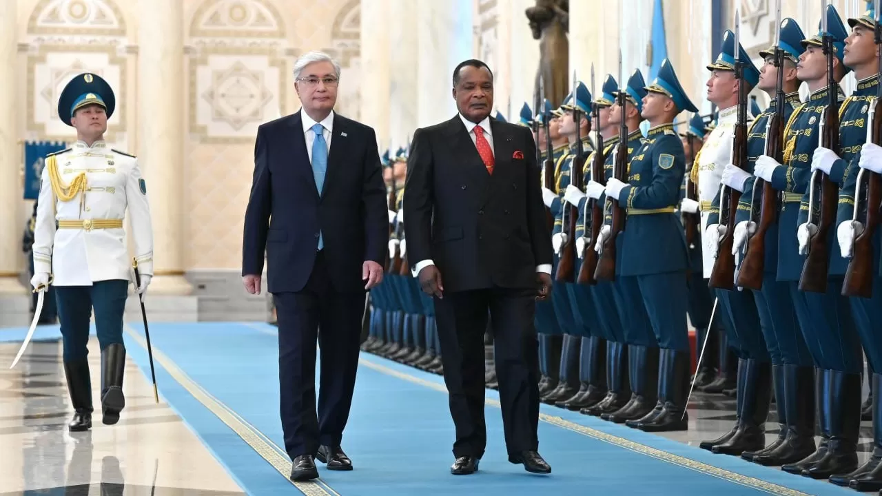 Токаев принял в Акорде президента Республики Конго 