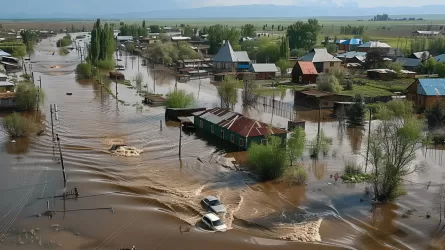 Паводки спасли Казахстан от засухи? 