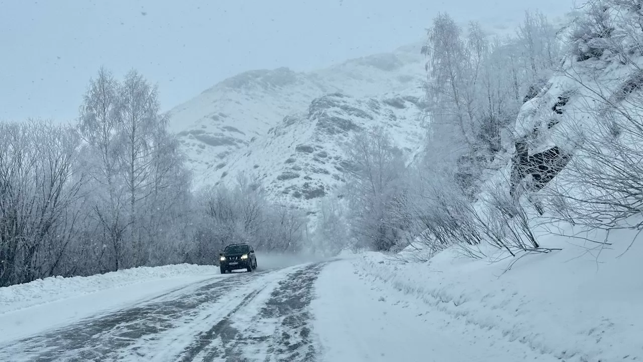 Ауа райына байланысты Жамбыл және Абай облыстарында жол жабылды