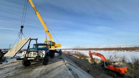  На 851 млн тенге реконструируют дамбу в Петропавловке