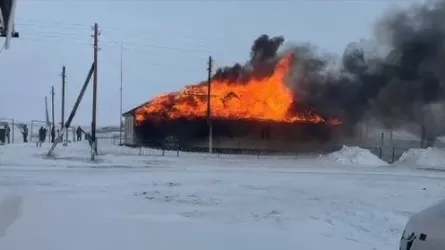 Павлодар облысында жанып кеткен мектептің орнына жаңасы салынатын болды