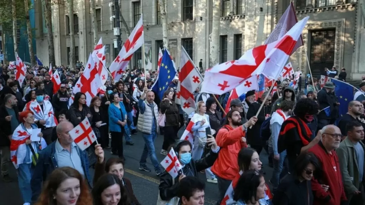 Грузияда митинг өткізу ережесін бұзғандарға жаза күшейтіледі