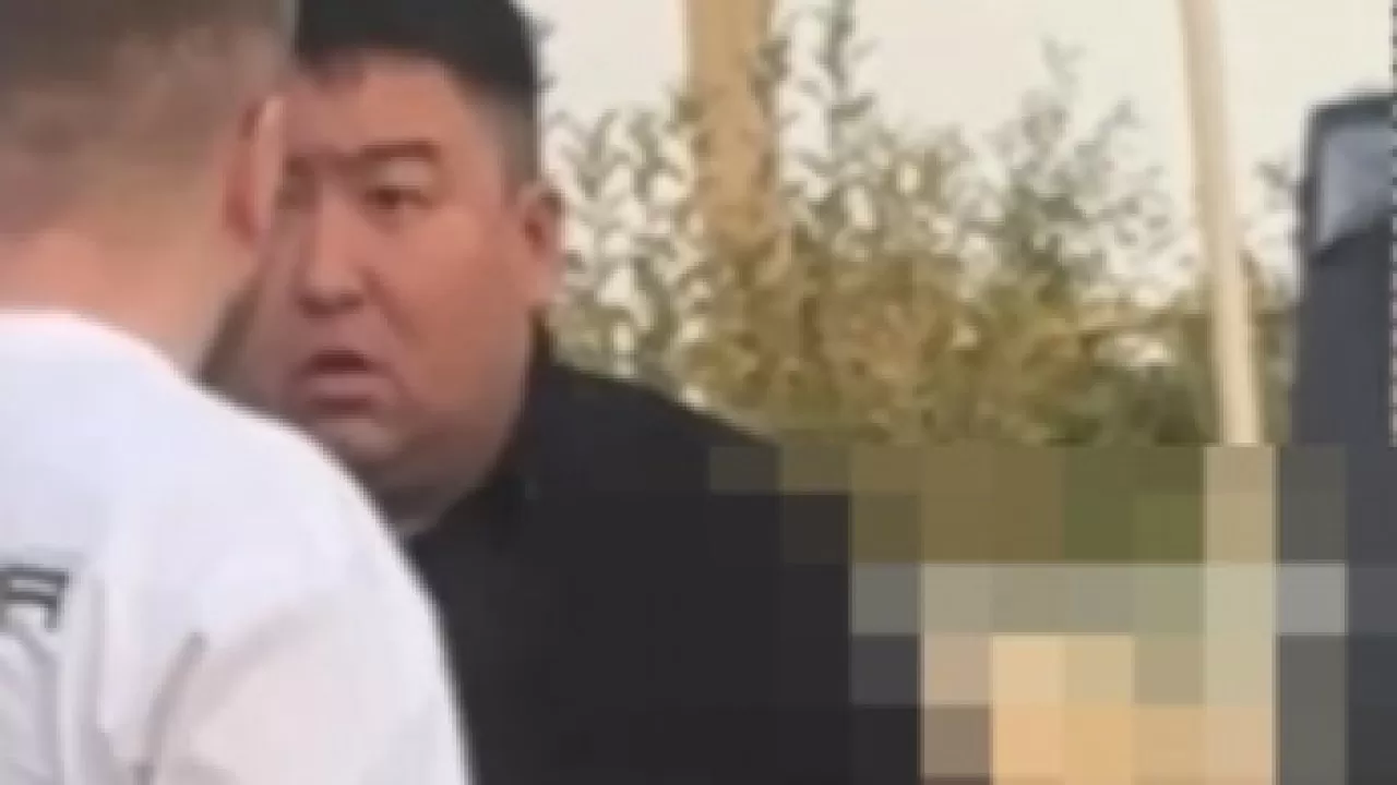 Алматыда жолда жанжал шығарған ер адам қамауға алынды