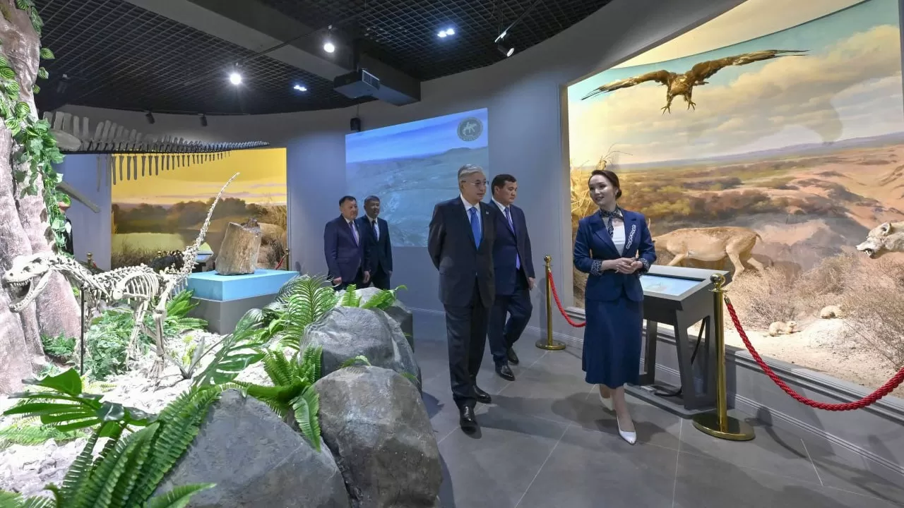 Қасым-Жомарт Тоқаев Қызылорда облысының тарихи-өлкетану музейінің қызметімен танысты