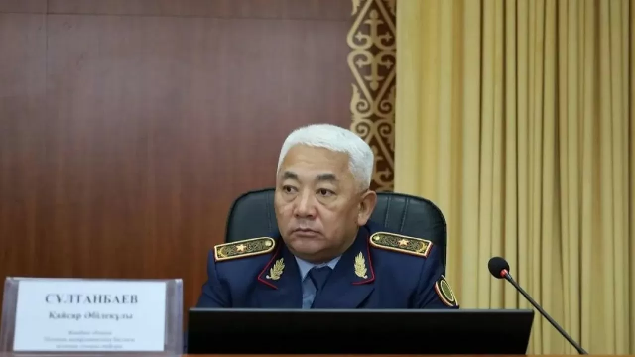 Жамбыл облысы Полиция департаментіне жаңа басшы тағайындалды