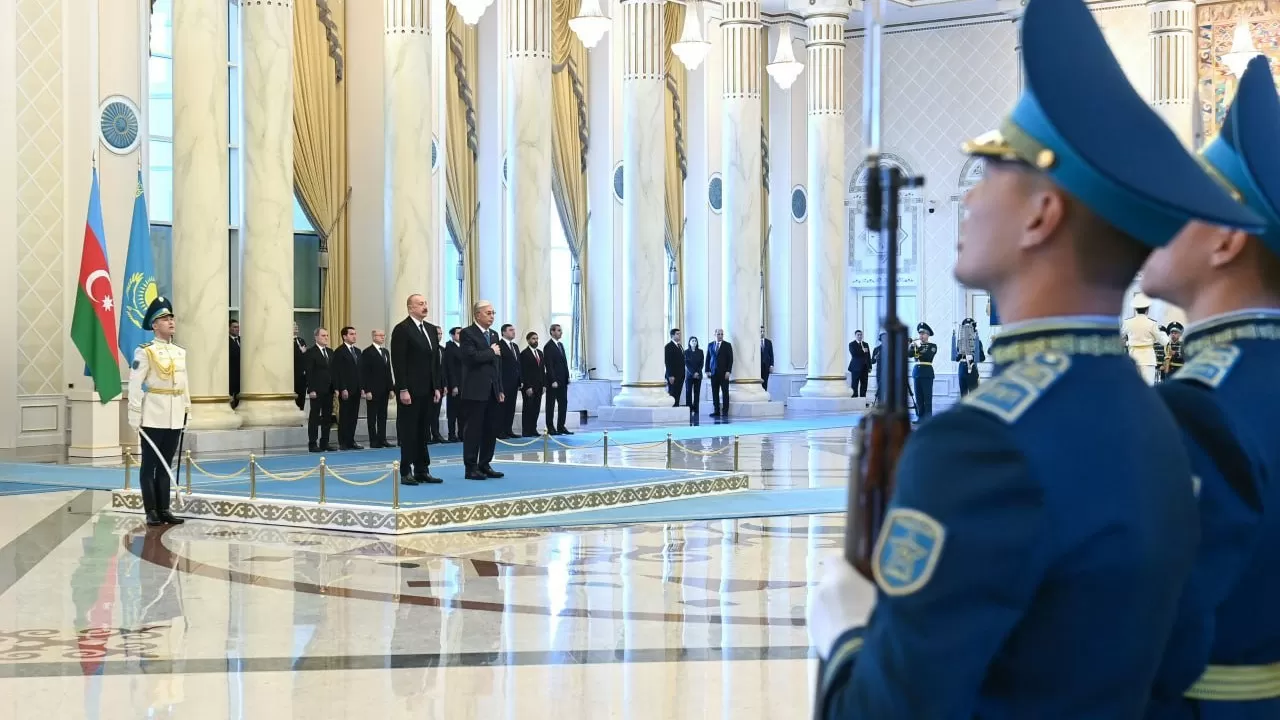 Как в Акорде встретили Ильхама Алиева 