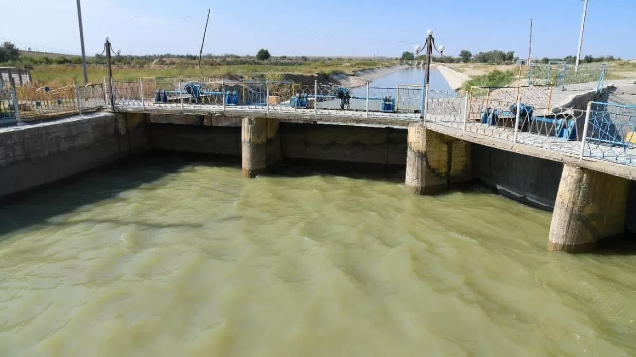 Түркістан облысының су қоймасында реконструкциялау жұмыстары аяқталуға жақын 