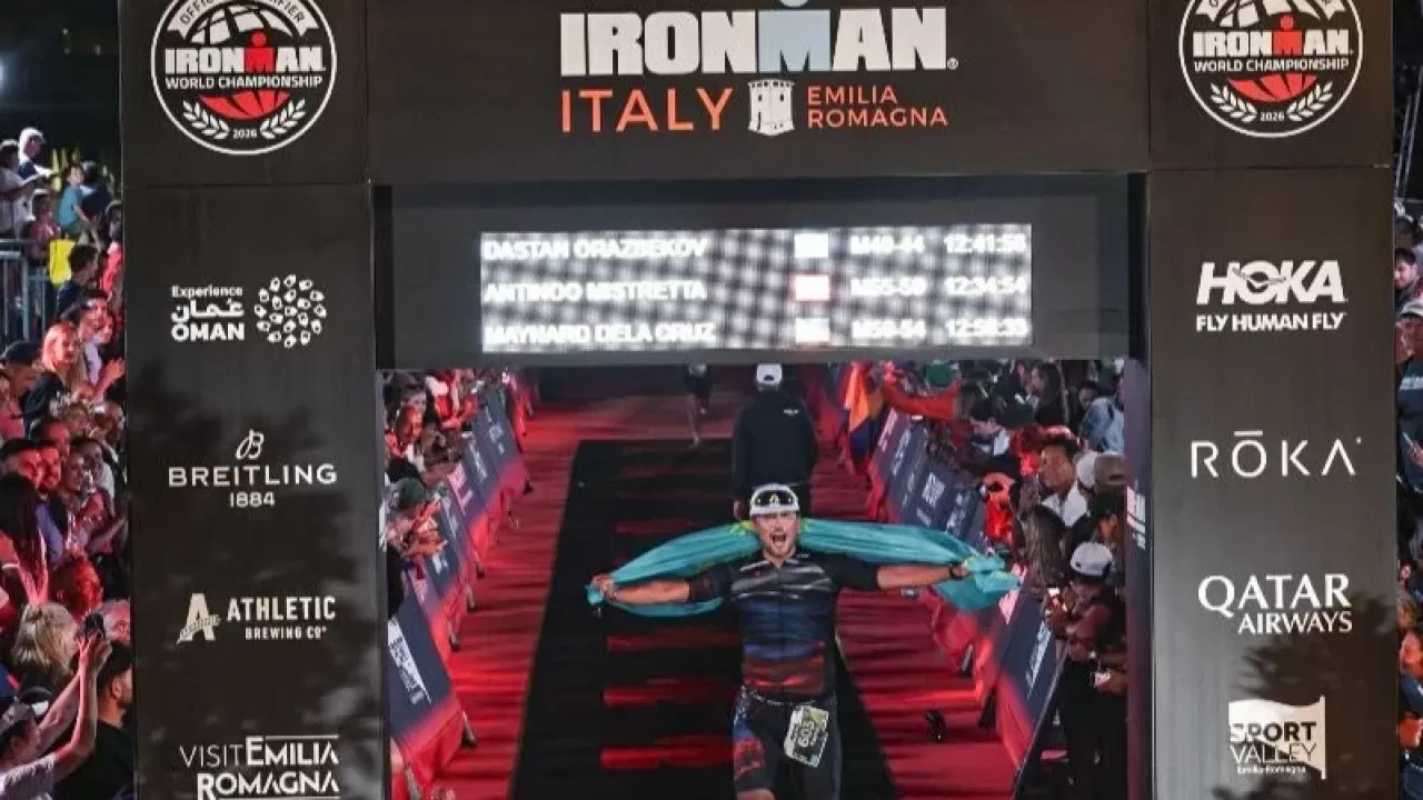 Дастан Оразбеков Италиядағы Ironman жарысын аяқтаған алғашқы қазақстандық әртіс атанды 