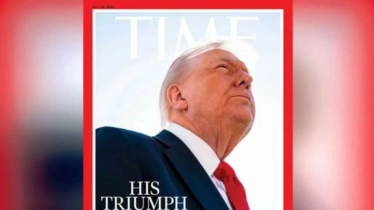 Трампқа Time журналындағы өз фотосы ұнамай қалды