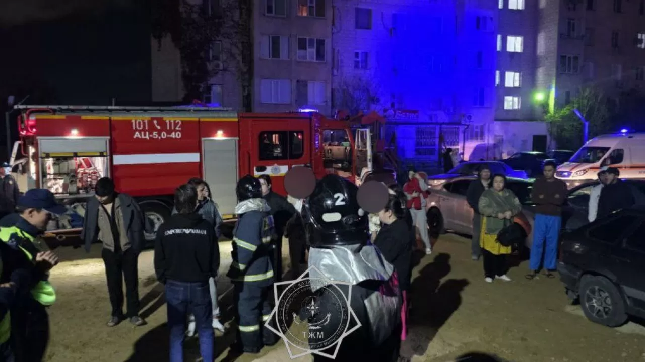 70 человек эвакуировали ранним утром в Актау