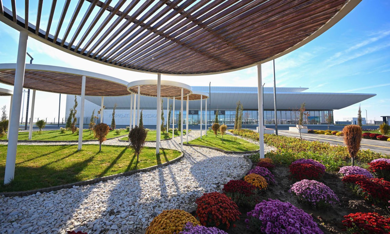 Президенттің Қызылорда облысына сапары «Қорқыт ата» халықаралық әуежайының жаңа терминалымен танысудан басталды