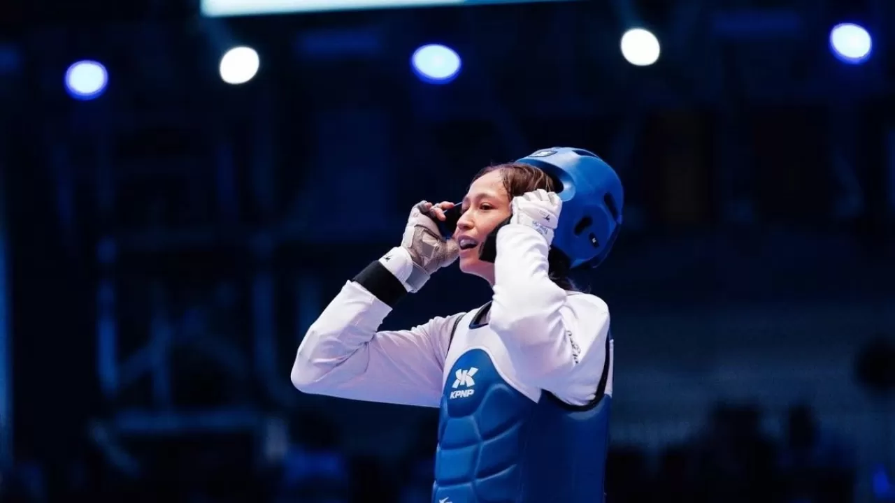Таеквондодан Қытайдағы әлем чемпионатында Айдана Құмартаева қола медаль алды