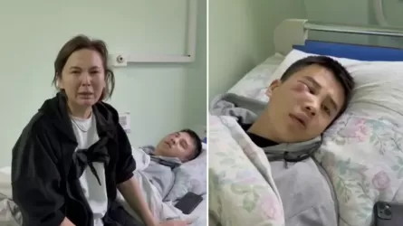 Алматыда 18 жастағы жігітті бір топ еркек ұрып кеткен 