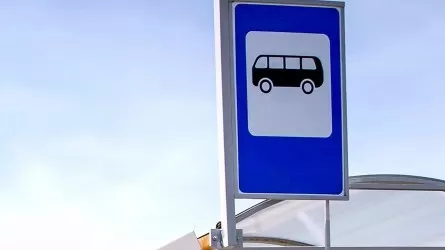 Автобусную остановку открыли рядом с одной из школ Астаны 