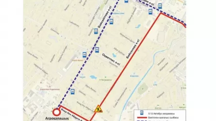 Один из популярных маршрутов Астаны будет объезжать улицу Бейсекова 