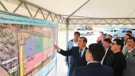 На границе Казахстана завершается строительство международного центра промкооперации 