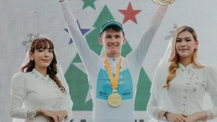 Александр Винокуровтың ұлы Малайзиядағы жарыста Азияның үздік велошабандозы атанды 