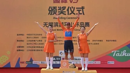 «Астана» велокомандасы Қытайда өткен жарыста жеңіске жетті