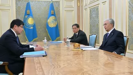 Токаев принял министра финансов Мади Такиева