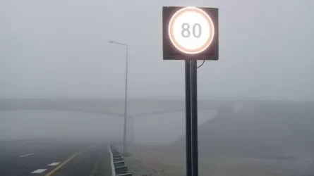 Скорость ограничили на одной из трасс Казахстана 