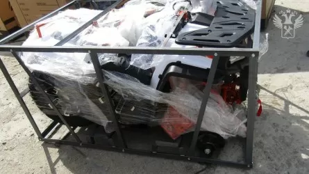 Из Казахстана пытались вывезти контрафактные товары в соседнюю страну 