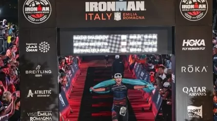 Дастан Оразбеков Италиядағы Ironman жарысын аяқтаған алғашқы қазақстандық әртіс атанды 