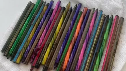 Житель Шымкента на спор проглотил 26 ручек