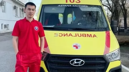 Атыраулық фельдшер пойызда адам өміріне араша түсті