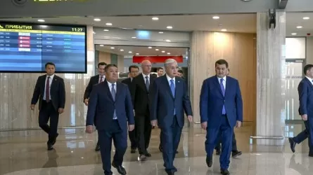 Президент «Қорқыт ата» халықаралық әуежайының жаңа терминалымен танысты