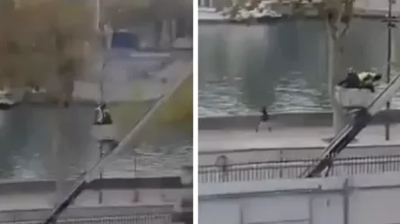 Лувр музейін тонаған ұрылар бейнежазбаға түсіп қалды