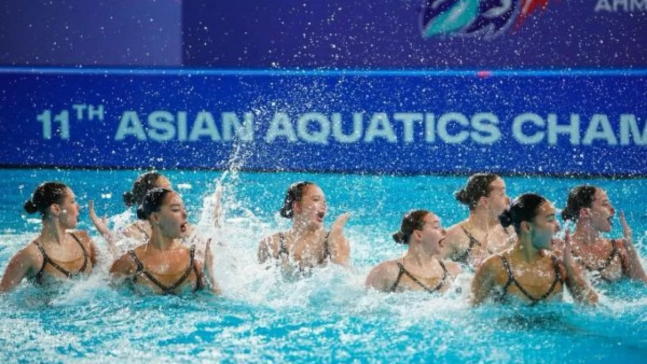 Қазақстан құрамасы көркем жүзуден Азия чемпионатында кезекті алтынға қол жеткізді