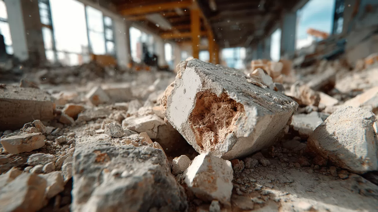 В Павлодаре под завалами ищут человека