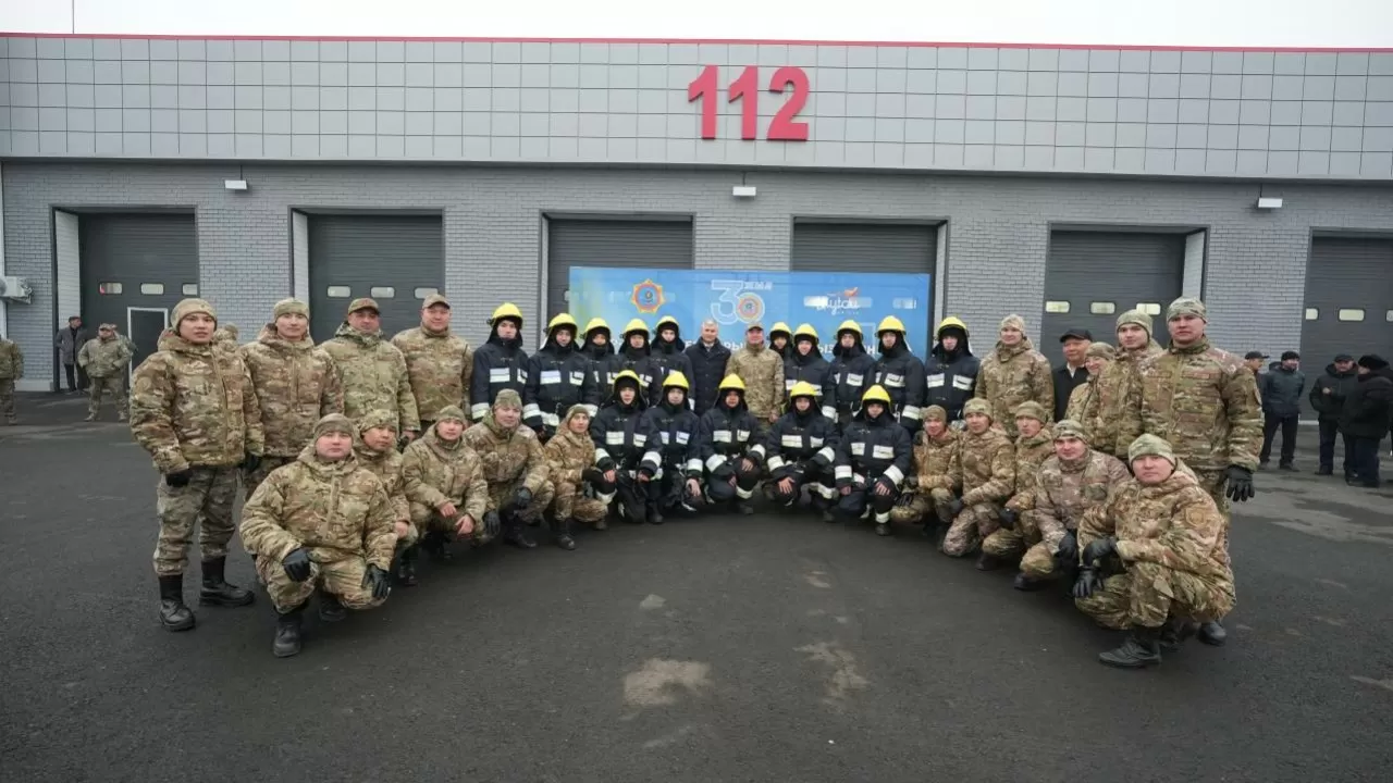 Событие полувека: в Жезказгане открыли современную пожарную часть