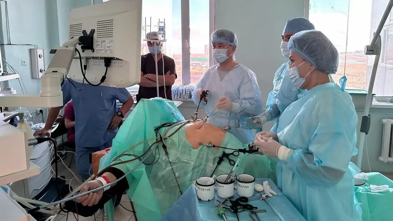 Орех изъяли из бронхов двухлетнего ребенка в Улытау 