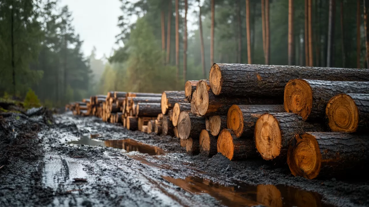 Суд наказал нарушителя за рубку сосен в лесфонде Акмолинской области