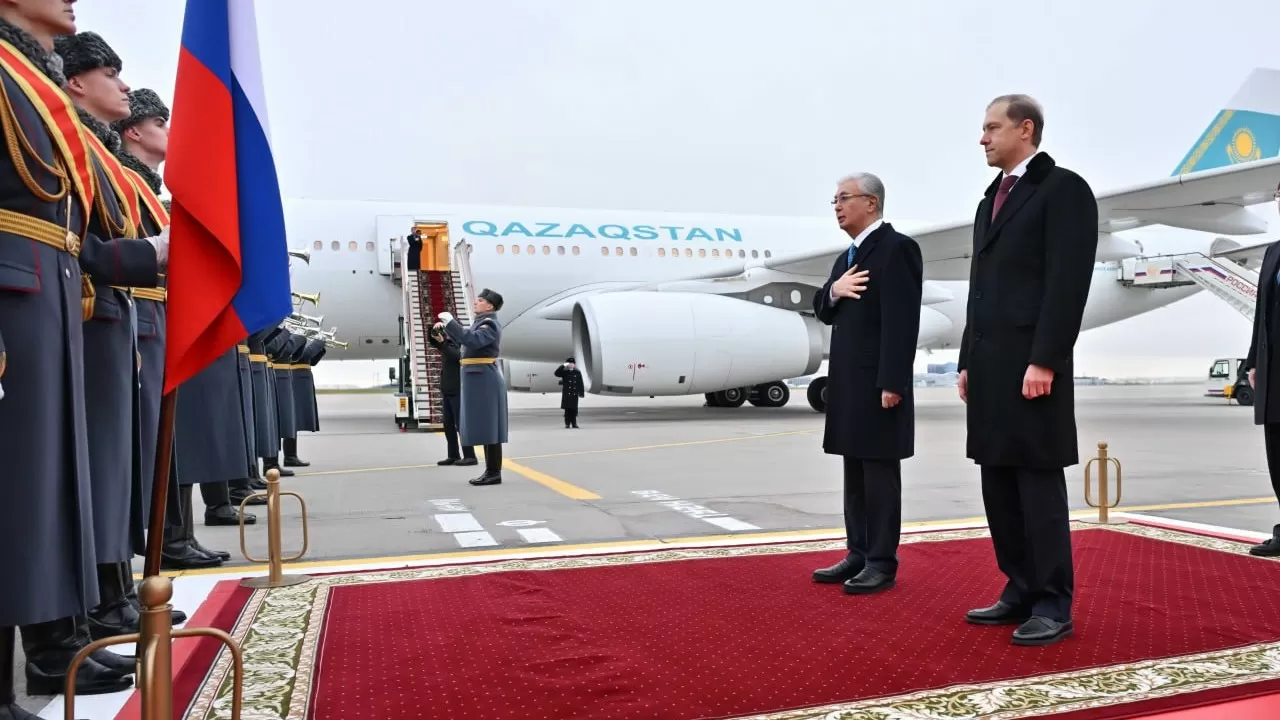 Путин даст официальный ужин в честь Токаева