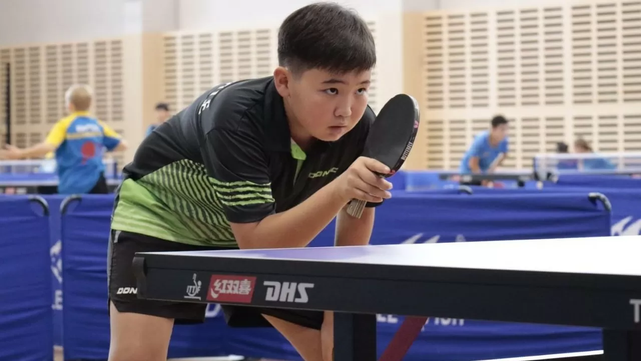 Стартовал международный турнир по настольному теннису "KAZAKHMYS OPEN"