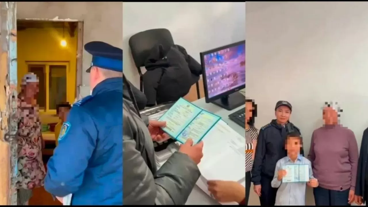 Атырауда туылғаннан құжатсыз жүрген бала мектепке қабылданды