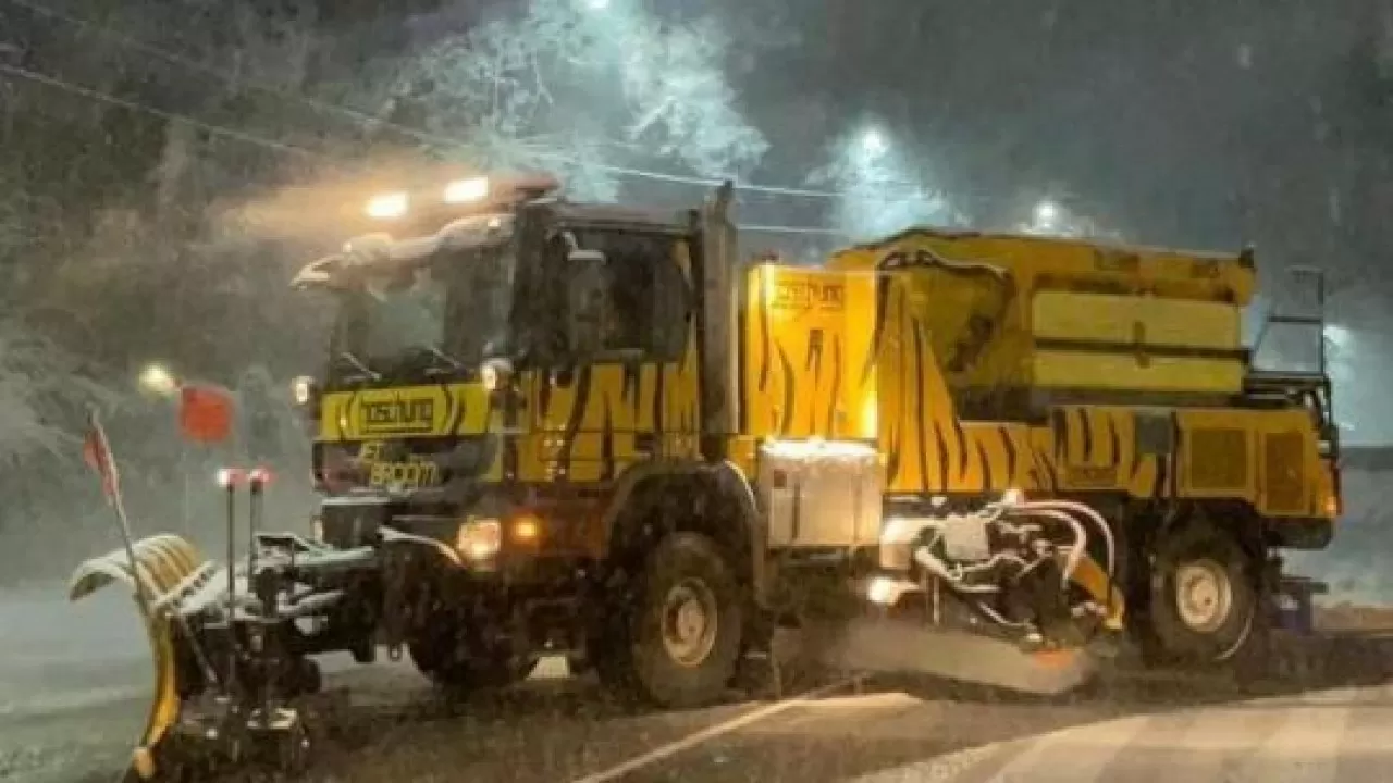 В Алматы выпала половина месячной нормы снега